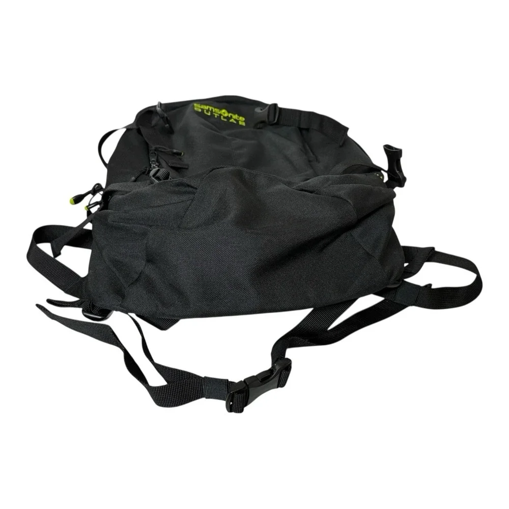 Samsonite‎ Outlab Black Laptop Backpack Multiple Pockets Adjustable